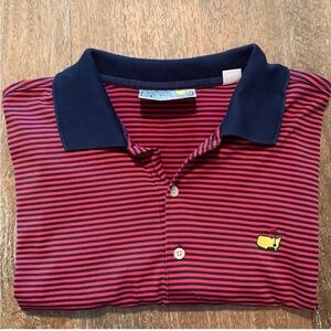 Masters Polo - Red & Navy